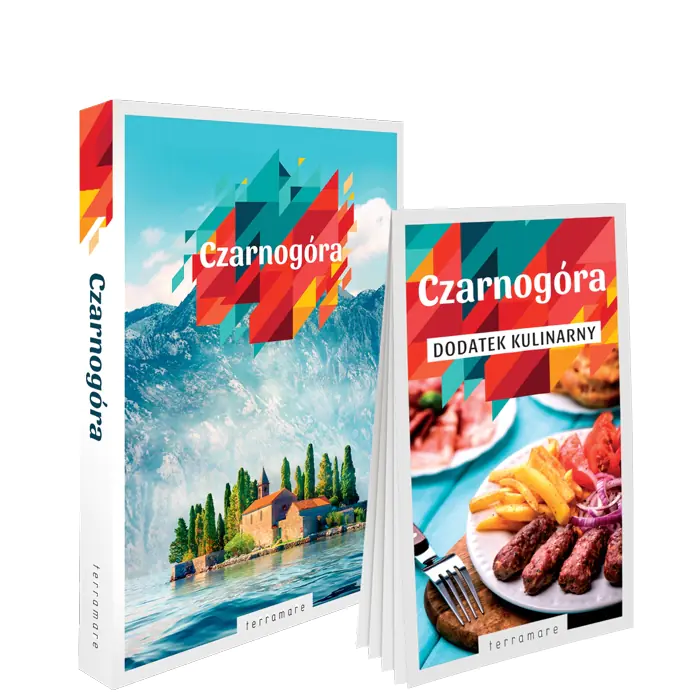 Książka - Czarnogóra przewodnik z dodatkiem kulinarnym Terramare
