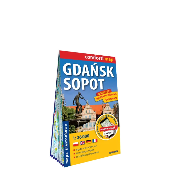 Książka - Gdańsk Sopot. Plan miasta 1:26 000