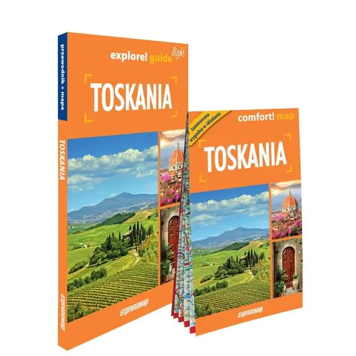 Książka - Toskania. Przewodnik + mapa