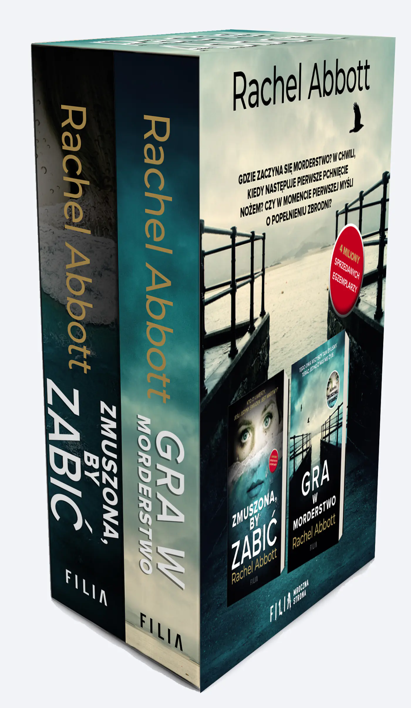 Książka - Pakiet: Zmuszona by zabić / Gra w morderstwo