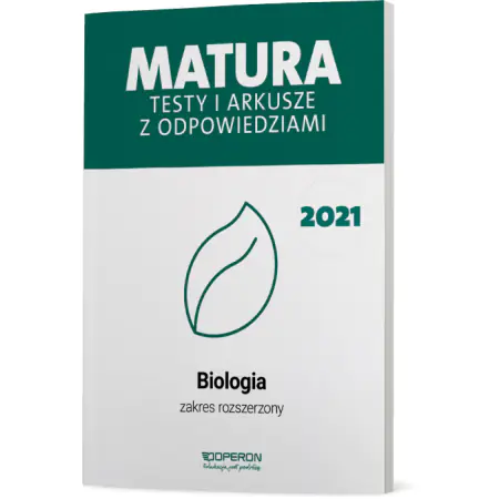 Książka - Matura 2021. Biologia. Testy i arkusze z odpowiedziami. Zakres rozszerzony