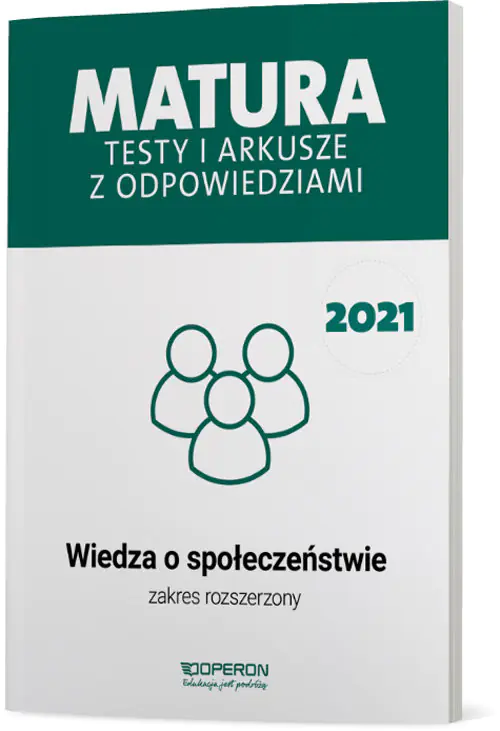 Książka - Matura 2023. Wiedza o społeczeństwie. Testy i arkusze z odpowiedziami. Zakres rozszerzony