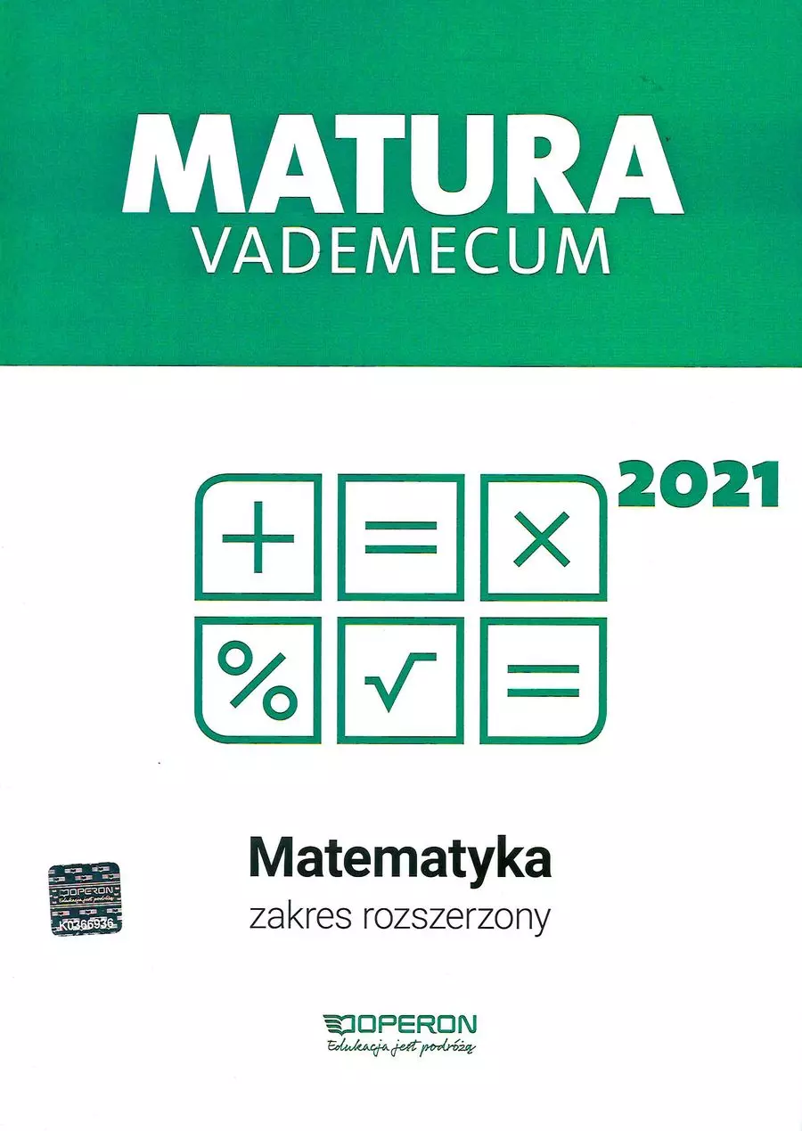 Książka - Matura 2021. Matematyka. Vademecum. Zakres rozszerzony