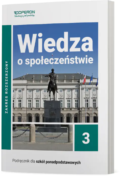 Książka - Wiedza o Społeczeństwie. Podręcznik 3. Liceum i technikum. Zakres rozszerzony
