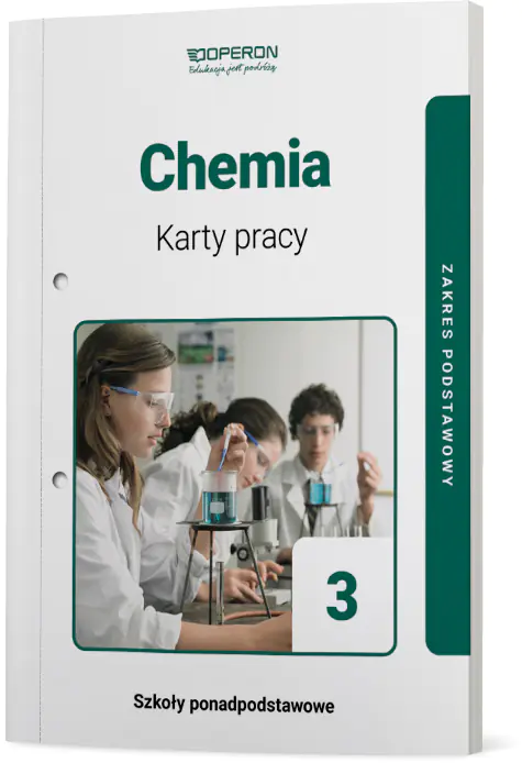 Książka - Chemia. Karty pracy ucznia 3. Liceum i technikum. Zakres podstawowy