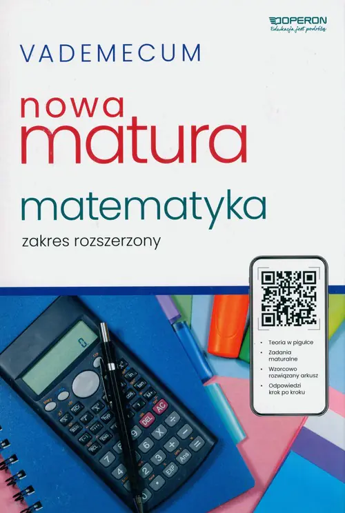 Książka - Matura. Matematyka. Vademecum 2023. Zakres rozszerzony