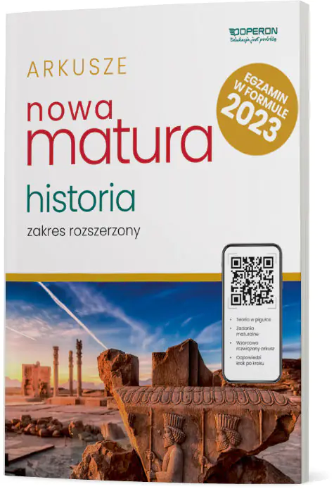 Książka - Matura 2023. Historia. Arkusze maturalne. Zakres rozszerzony
