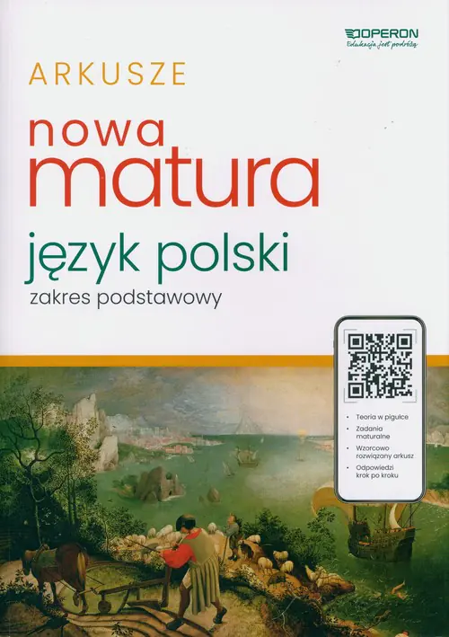 Książka - Matura 2023. Język polski. Arkusze maturalne. Zakres podstawowy