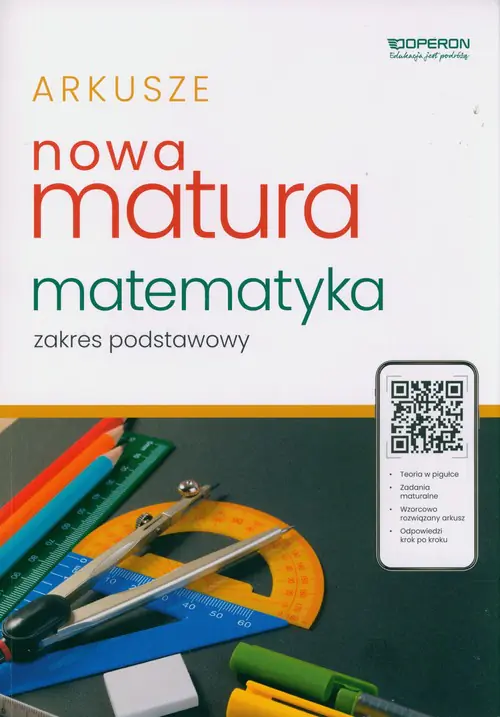 Książka - Matura 2023. Matematyka. Arkusze maturalne. Zakres podstawowy