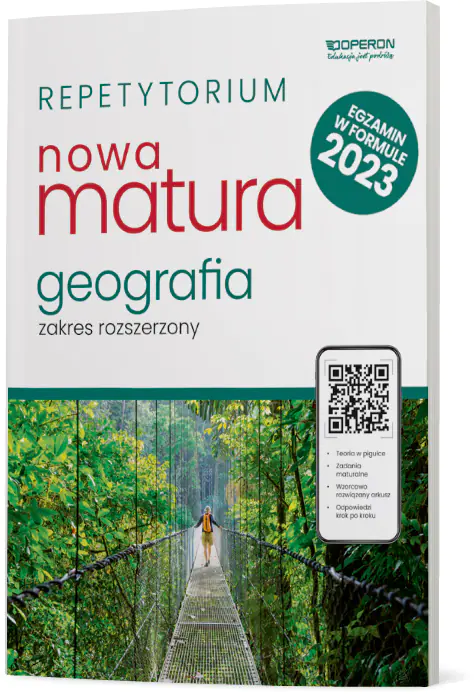 Książka - Matura. Geografia. Repetytorium 2023. Zakres rozszerzony
