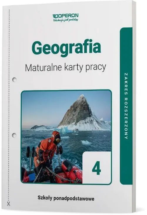 Książka - Geografia 4. Maturalne karty pracy. Szkoły ponadpodstawowe. Zakres rozszerzony
