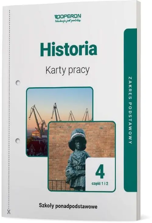 Książka - Historia 4. Karty pracy. Szkoły ponadpodstawowe. Część 1 i 2. Zakres podstawowy