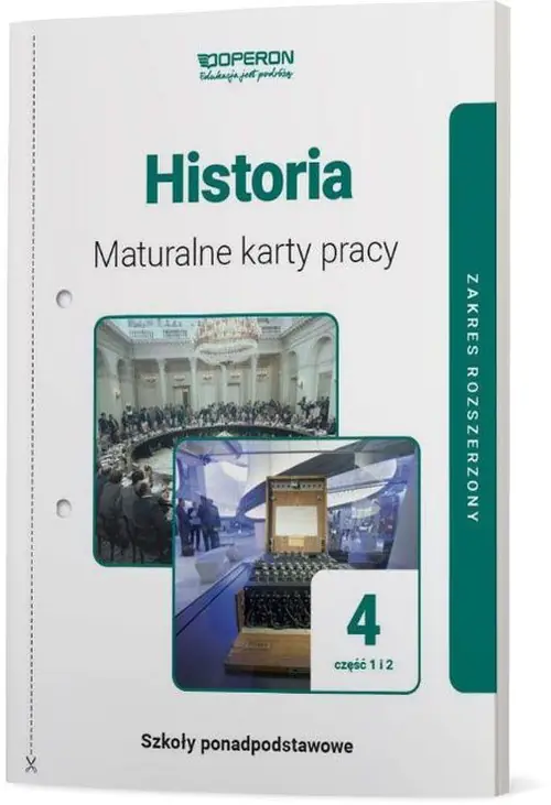 Książka - Historia 4. Maturalne karty pracy. Część 1 i 2. Liceum i technikum. Zakres rozszerzony