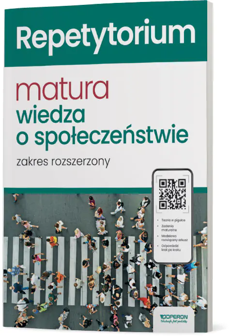 Książka - Nowa matura 2024. Wiedza o społeczeństwie. Repetytorium. Zakres rozszerzony