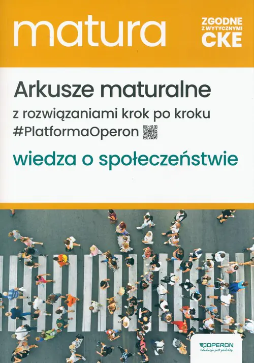 Książka - Matura 2025. Wiedza o społeczeństwie. Arkusze maturalne. Zakres rozszerzony
