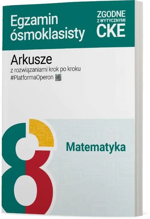Książka - Egzamin ósmoklasisty 2025 Matematyka arkusze