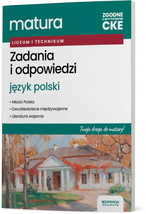 Książka - Testy trzecioklasisty. Zadania i odpowiedzi. Język polski. Twoja droga do matury