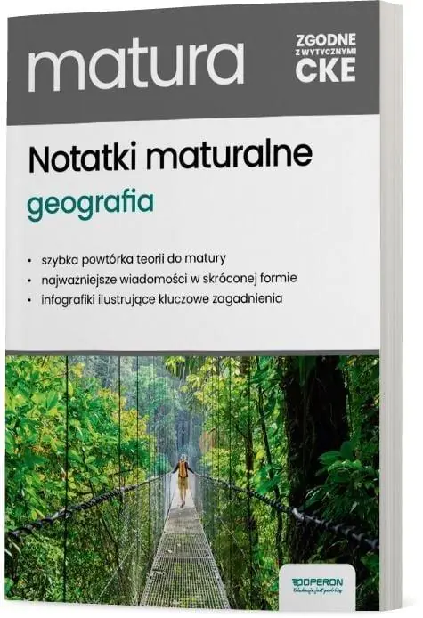 Książka - Matura 2026. Geografia. Notatki maturalne. Zakres rozszerzony
