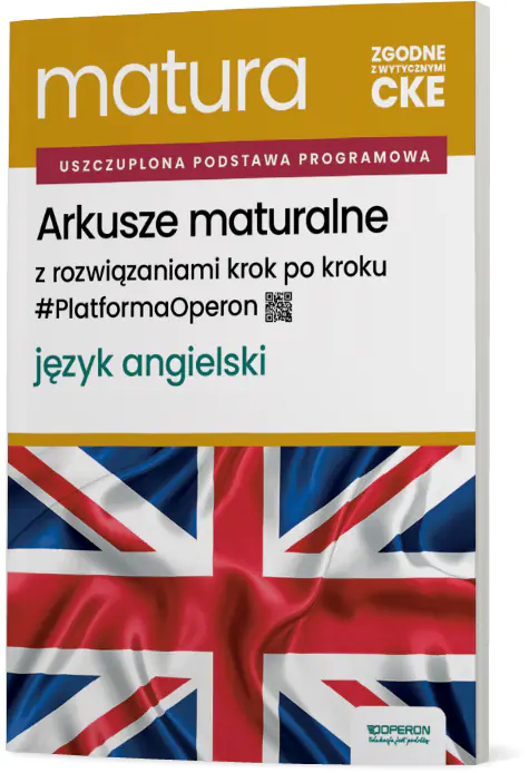 Książka - Matura 2026. Język angielski. Arkusze maturalne z rozwiązaniami krok po kroku. Zakres podstawowy