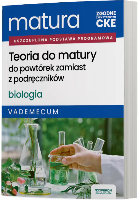 Książka - Matura 2026. Biologia. Teoria do matury. Vademecum. Zakres rozszerzony