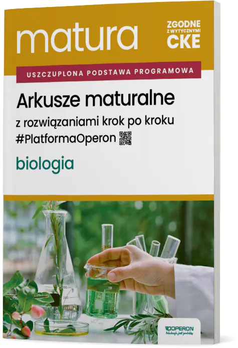 Książka - Matura 2026. Biologia. Arkusze maturalne z rozwiązaniami krok po kroku. Zakres rozszerzony