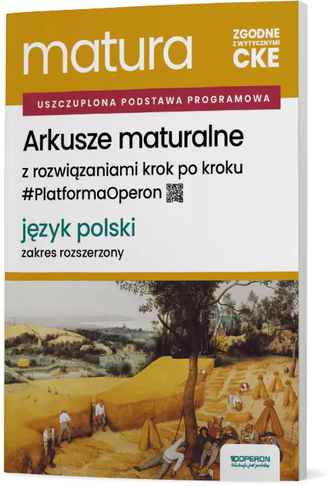 Książka - Matura 2026. Język polski. Arkusze maturalne z rozwiązaniami krok po kroku. Zakres rozszerzony
