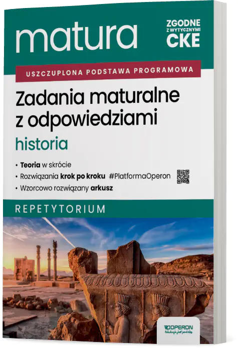 Książka - Matura 2026. Historia. Zadania maturalne z odpowiedziami. Repetytorium. Zakres rozszerzony