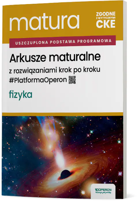Książka - Matura 2026. Fizyka. Arkusze maturalne z rozwiązaniami krok po kroku. Zakres rozszerzony