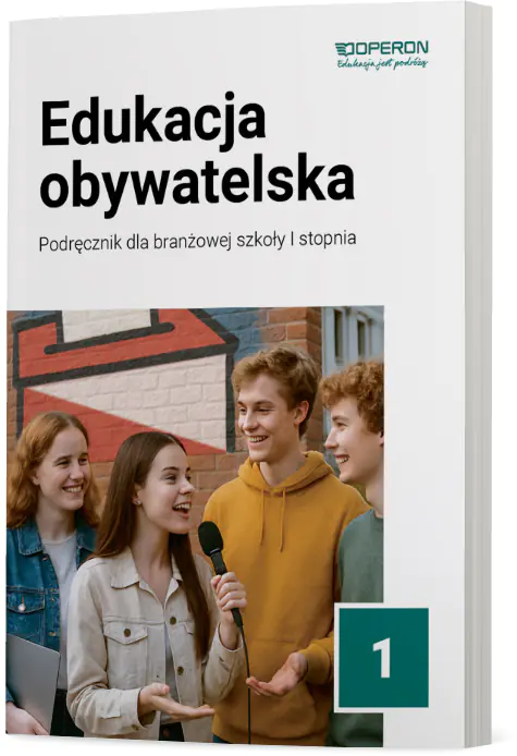 Książka - Edukacja obywatelska SBR 1 Podręcznik