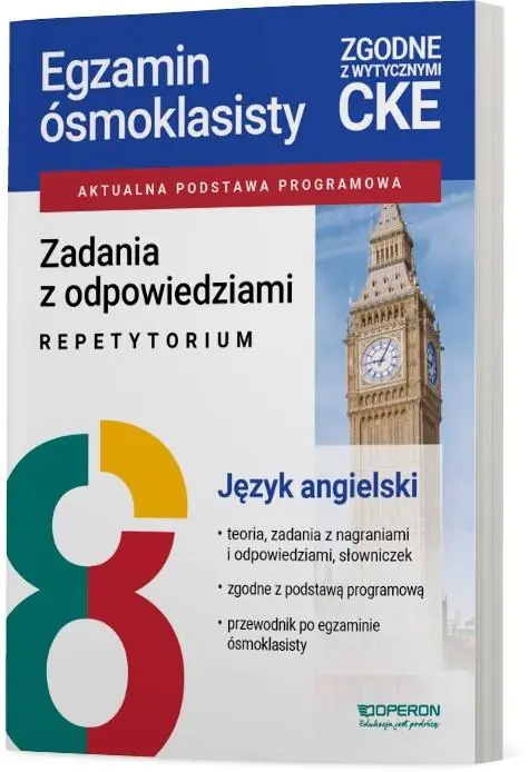 Książka - Egzamin ósmoklasisty 2027 J.angielski Repetytorium