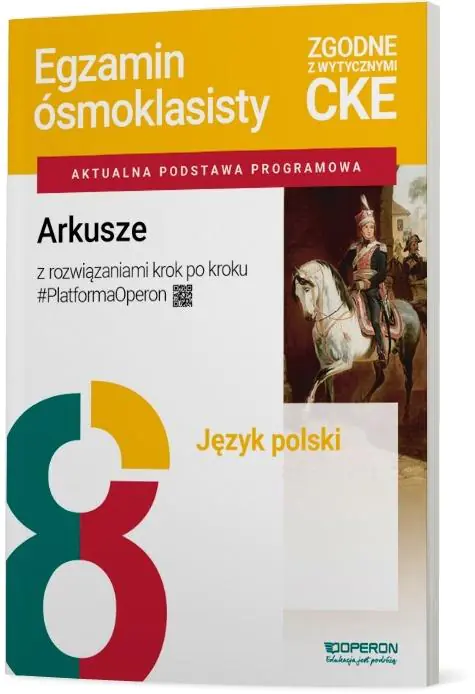Książka - Egzamin ósmoklasisty 2027 Język polski Arkusze