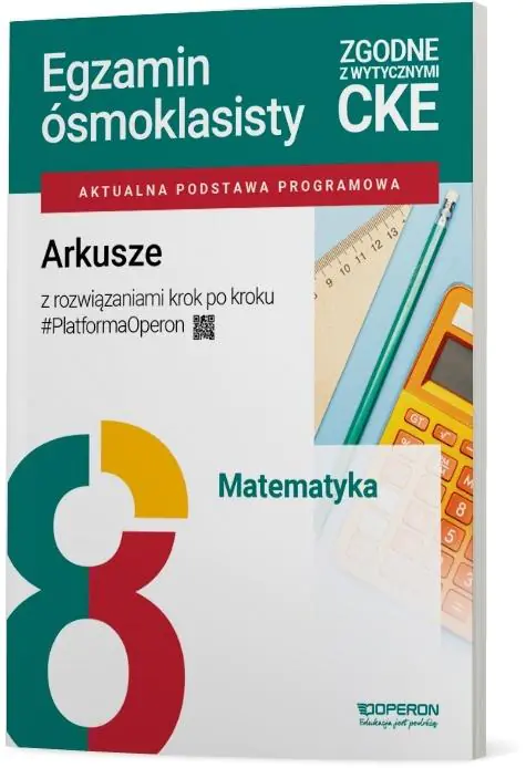 Książka - Egzamin ósmoklasisty 2027 Matematyka Arkusze