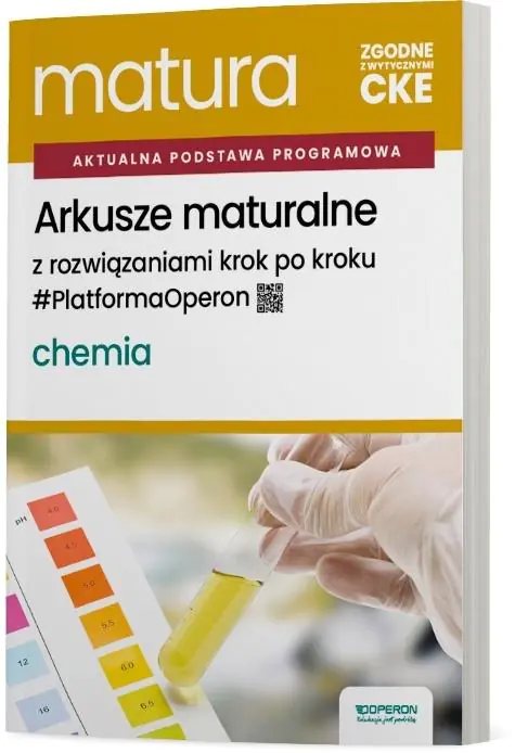 Książka - Matura 2027. Chemia. Arkusze. Zakres rozszerzony