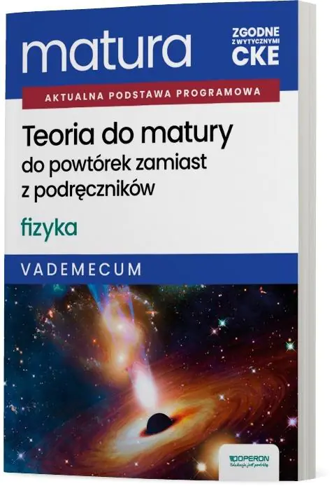 Książka - Matura 2027 Fizyka Vademecum