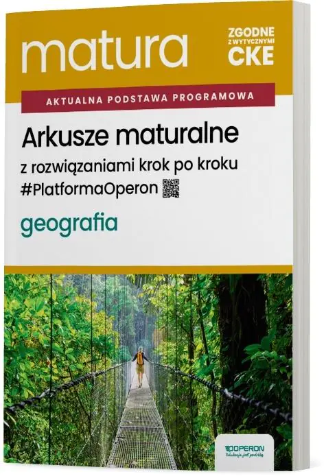 Książka - Matura 2027. Geografia. Arkusze. Zakres rozszerzony
