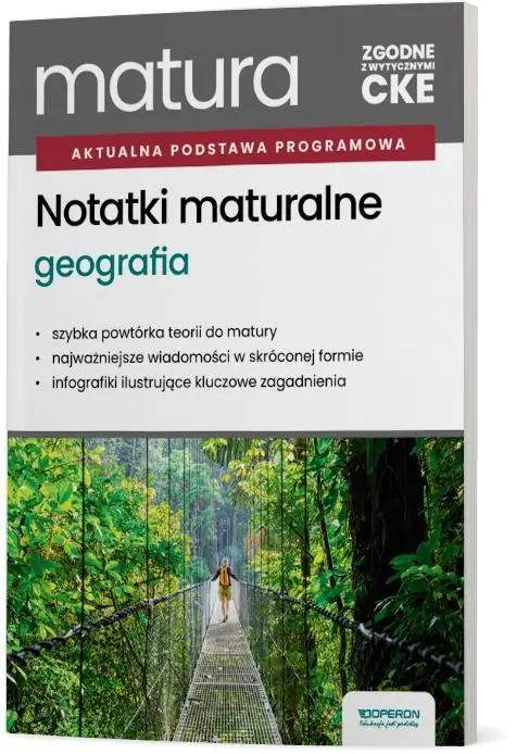 Książka - Matura 2027 Geografia Notatki ZR