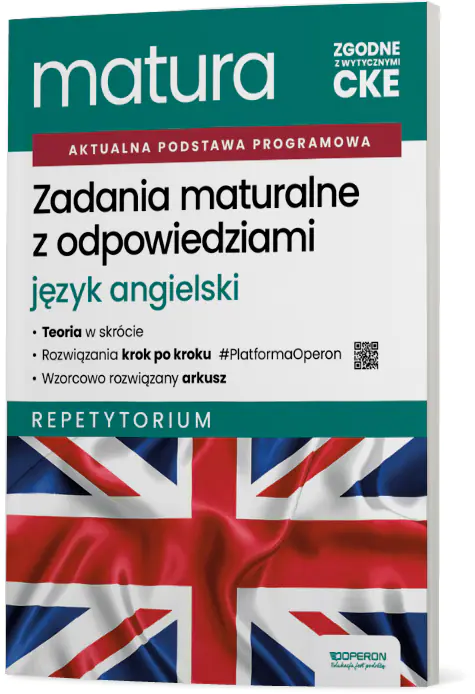Książka - Zadania maturalne z odpowiedziami Matura 2027 Język angielski Zakres podstawowy Repetytorium