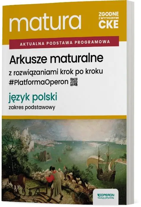 Książka - Matura 2027 Język polski. Arkusze maturalne ZR