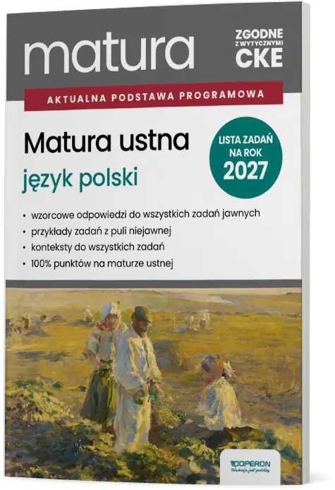 Książka - Matura 2027 Język polski Matura ustna