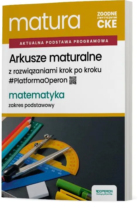 Książka - Matura 2027 Matematyka. Arkusze maturalne ZR