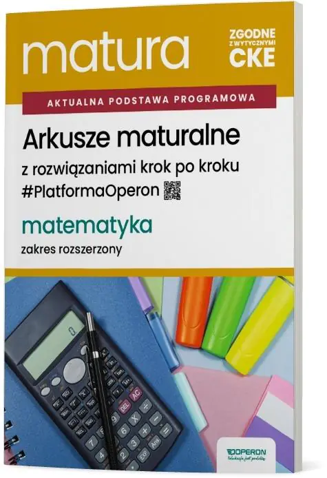 Książka - Matura 2027. Matematyka. Arkusze. Zakres rozszerzony