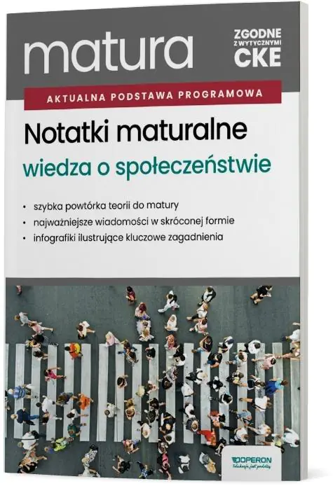 Książka - Matura 2027. Wiedza o społeczeństwie. Notatki. Zakres rozszerzony