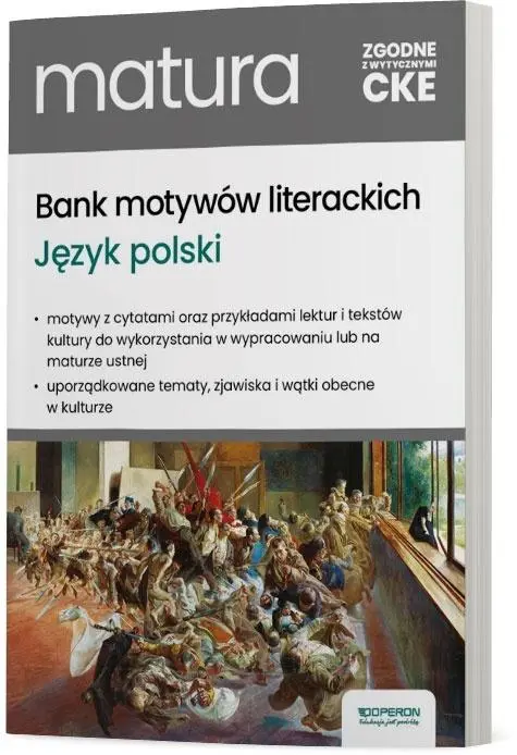 Książka - Język polski. Bank motywów literackich. Do matury i wypracowań