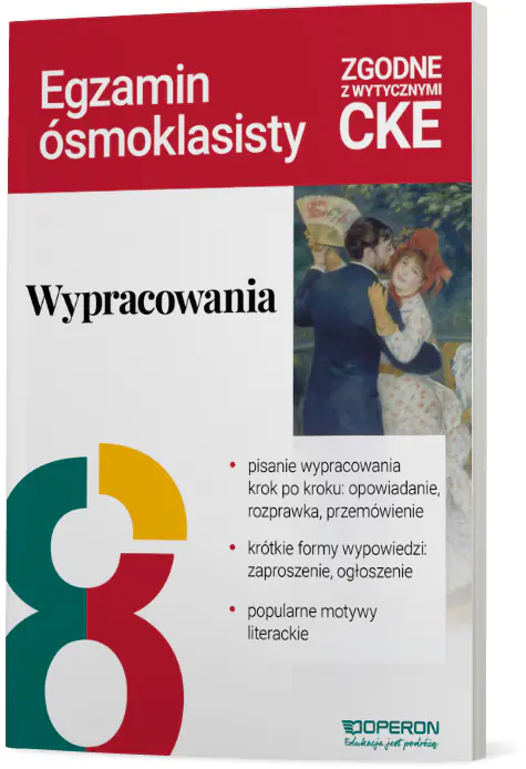 Książka - Wypracowania. Język polski. Przygotowanie do egzaminu ósmoklasisty
