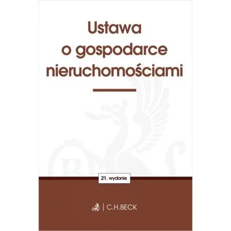Książka - Ustawa o gospodarce nieruchomościami