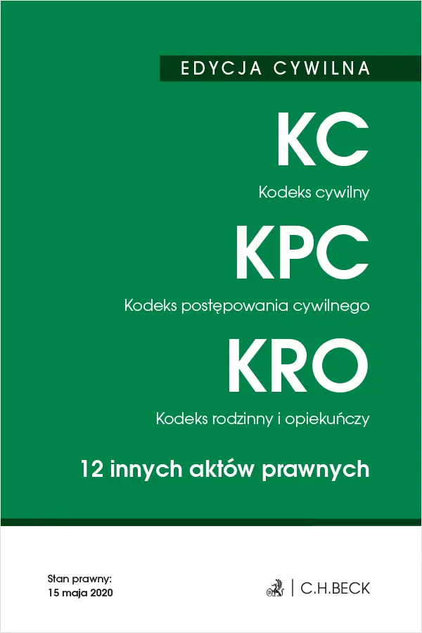 Książka - Kodeks cywilny. Kodeks postępowania cywilnego. Kodeks rodzinny i opiekuńczy