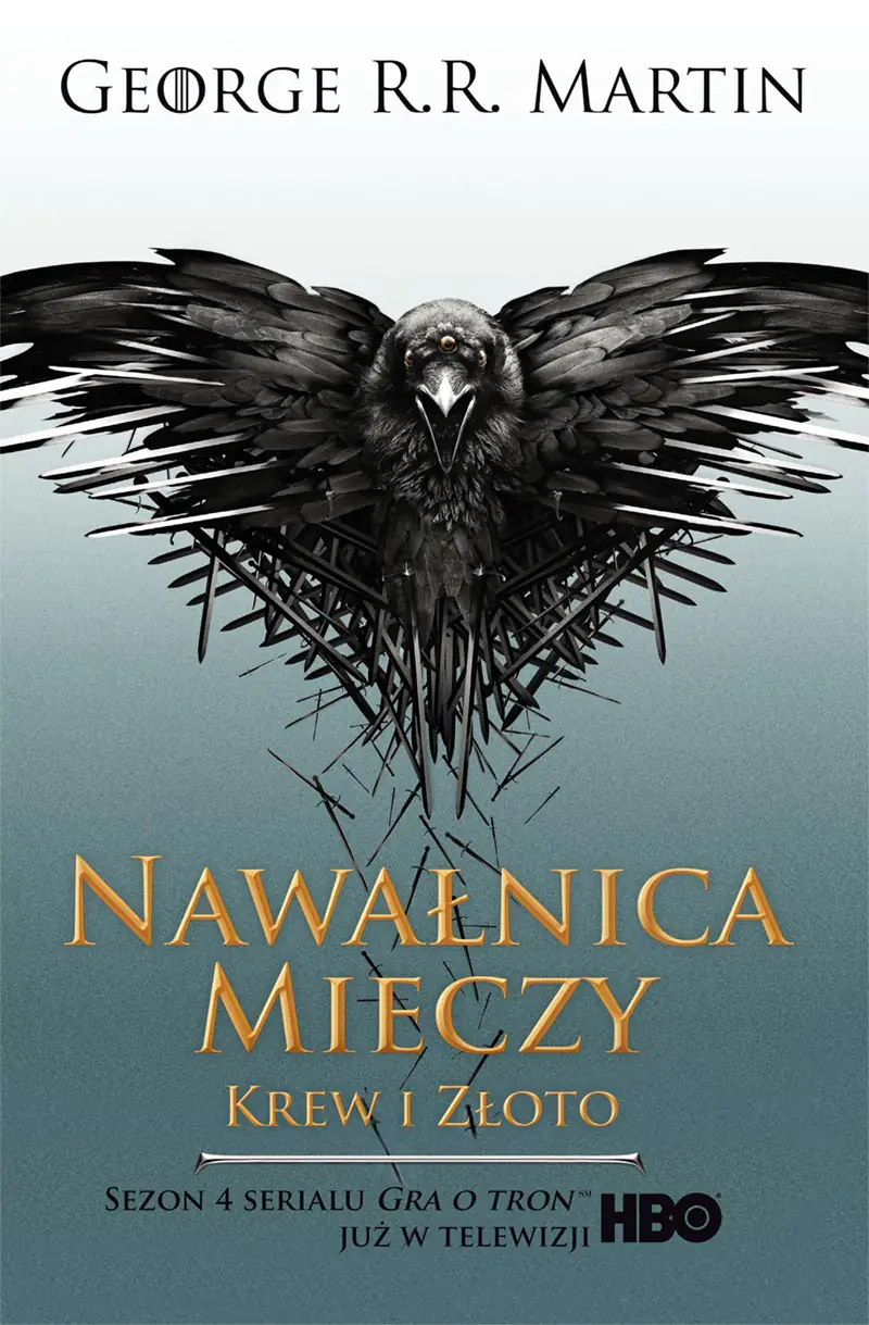 Książka - Nawałnica mieczy. Część 2. Krew i złoto. Pieśń Lodu i Ognia. Tom 3