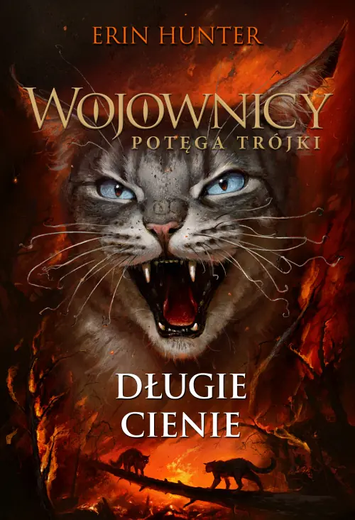 Książka - Długie cienie. Wojownicy. Potęga trójki. Tom 5