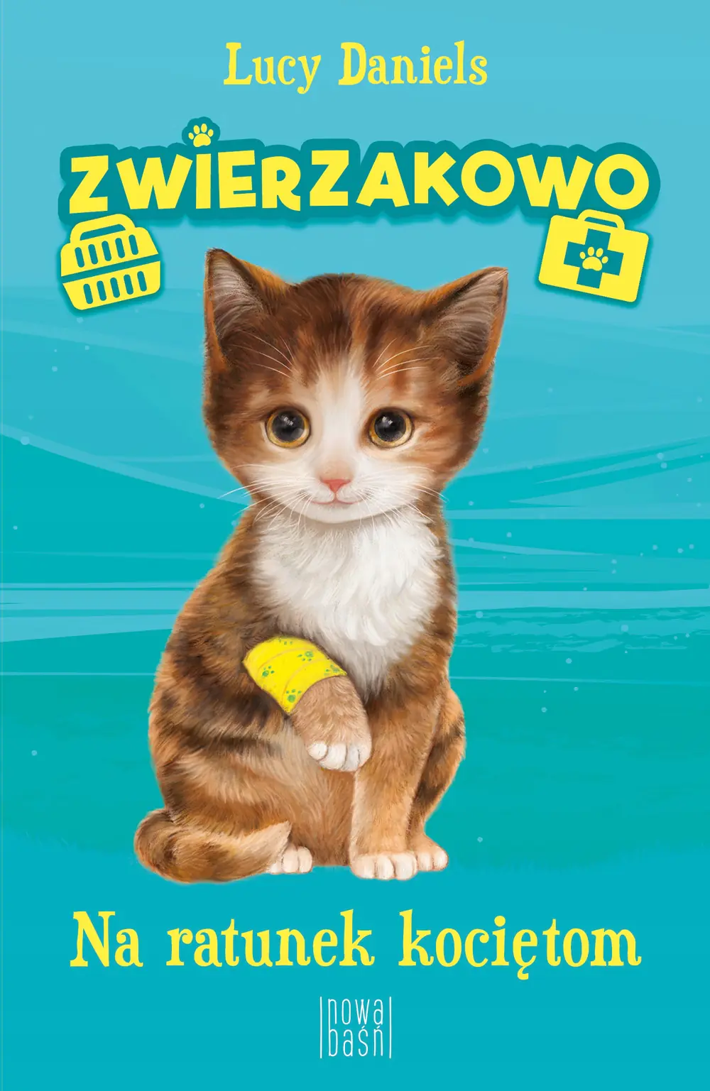 Książka - Na ratunek kociętom. Zwierzakowo