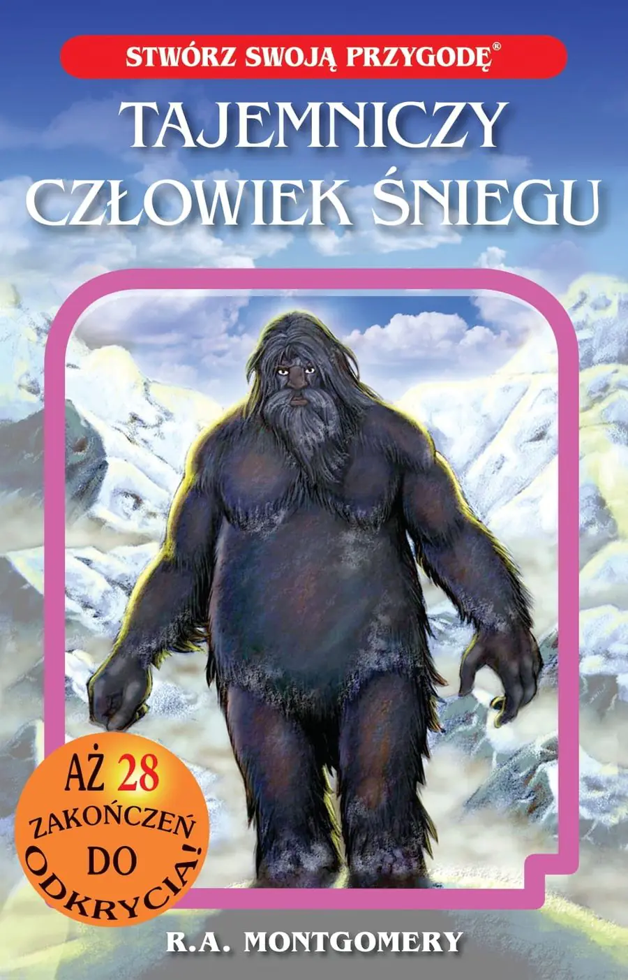 Książka - Tajemniczy człowiek śniegu